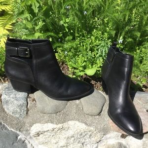Franco Sarto Black Booties